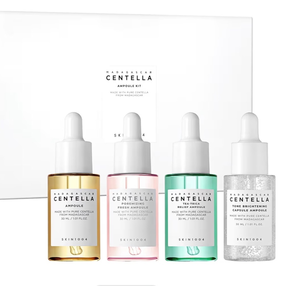 NWT Skin 1004 Madagascar centella ampoule kit